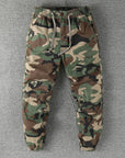 Retro Camouflage Jogger Pants for Men