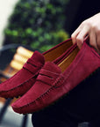 Genuine Leather Men's Loafers Driving Shoes