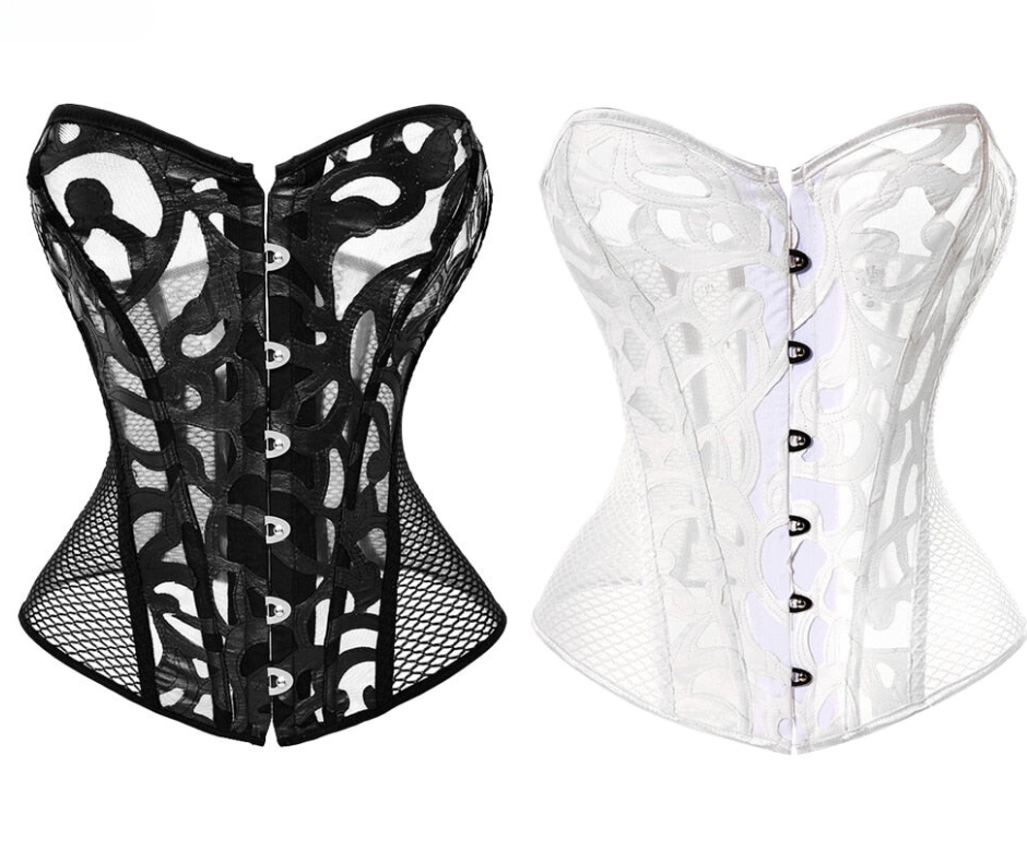 Lace Up Overbust Corset