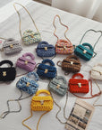 Crochet Diagonal Shoulder Bag