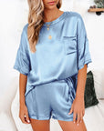 Satin Pajama Set