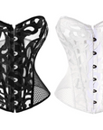 Lace Up Overbust Corset