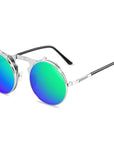 Vintage Steampunk Flip Sunglasses