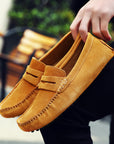 Genuine Leather Men's Loafers Driving Shoes