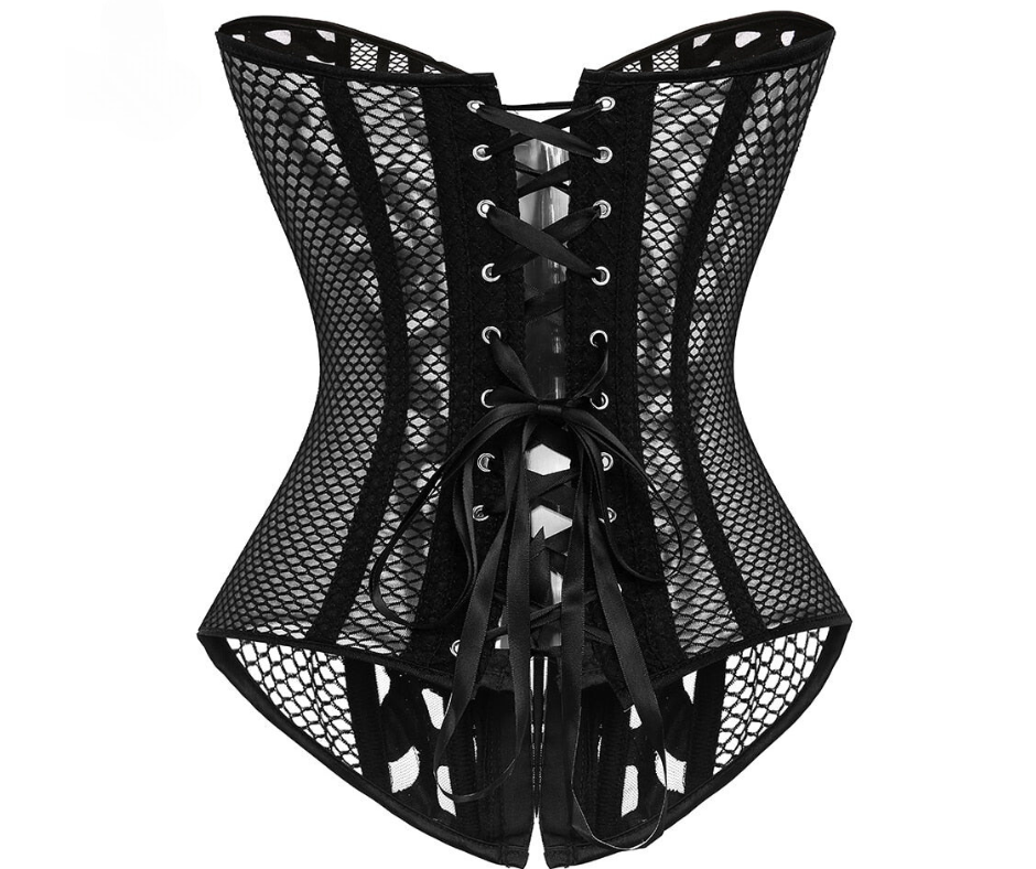 Lace Up Overbust Corset