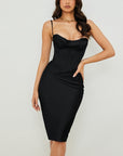 Satin Bodice Dress