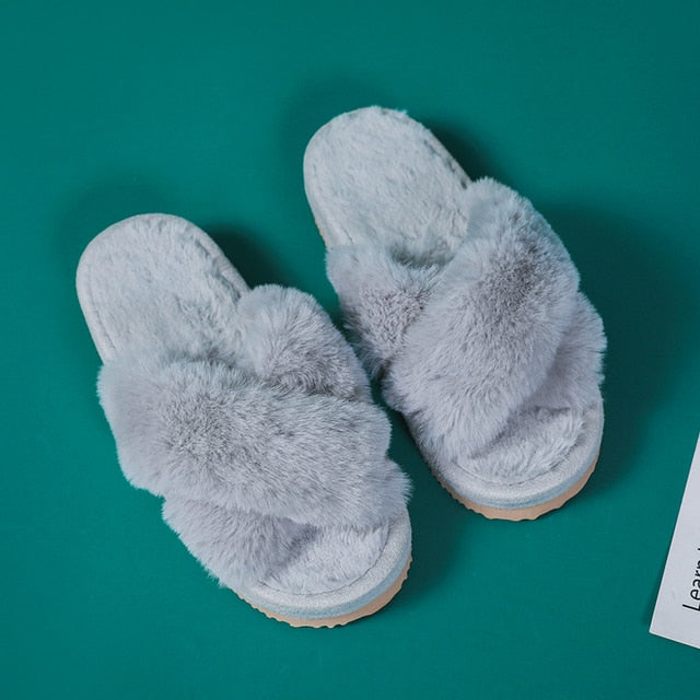 Cuddly Plush Slippers