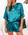 Satin Pajama Set