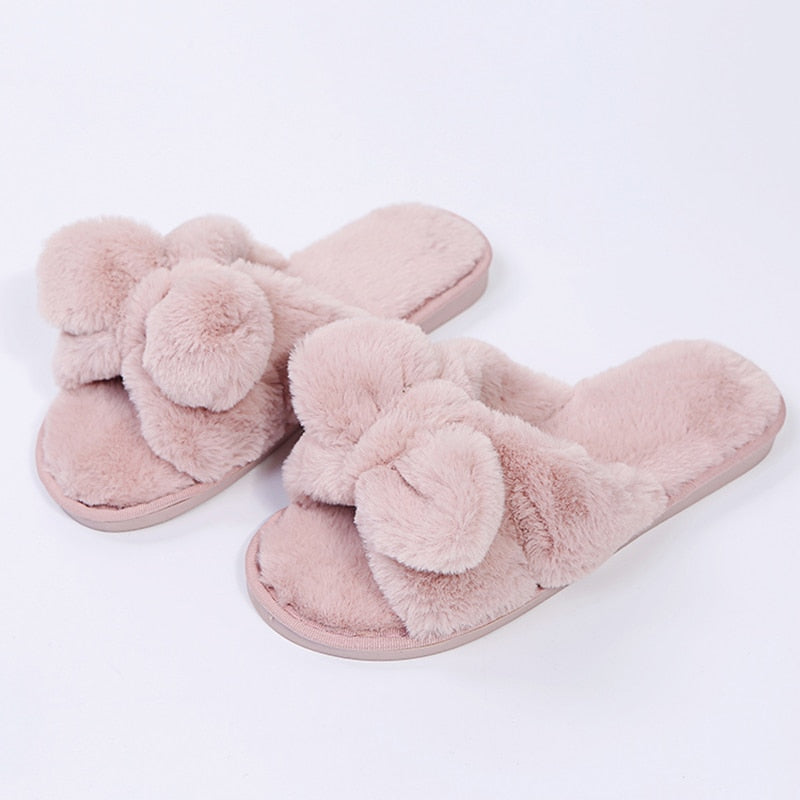 Cuddly Plush Slippers