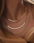 Titanium Steel Snake Chain Choker — main product image