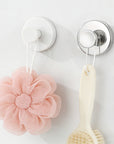 Stainless Steel Suction Cup Hook for Household Kitchen Bathroom