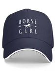 Horse Girl Riders Racer Cap