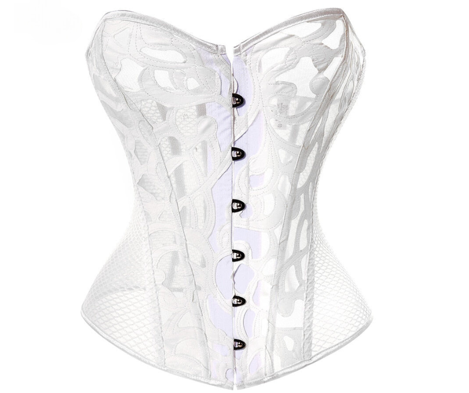 Lace Up Overbust Corset
