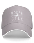 Horse Girl Riders Racer Cap