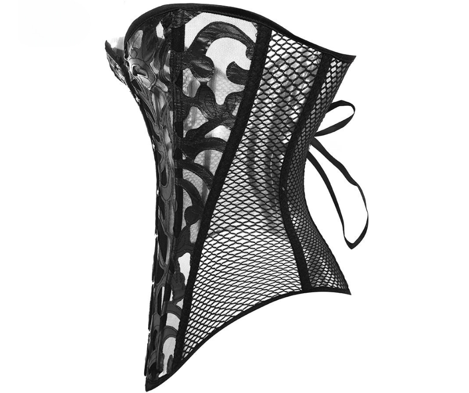 Lace Up Overbust Corset