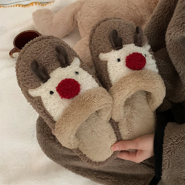 Cute Animal Fluffy Slippers