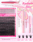 Fluffy Volume False Eyelashes Lower Lashes