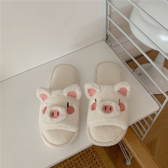 Cute Animal Fluffy Slippers