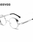 Steampunk Vintage Round Sun Glasses