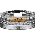 Stainless Steel Roman Bracelets