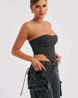 Women's Cargo Denim Jeans