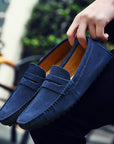 Genuine Leather Men's Loafers Driving Shoes