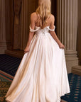 Strapless A-Line Wedding Dress With Sweetheart Neckline