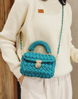 Crochet Diagonal Shoulder Bag