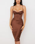 Satin Bodice Dress
