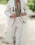 Digital Print Slim Fit Suit Set