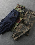 Retro Camouflage Jogger Pants for Men
