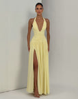 Backless dress