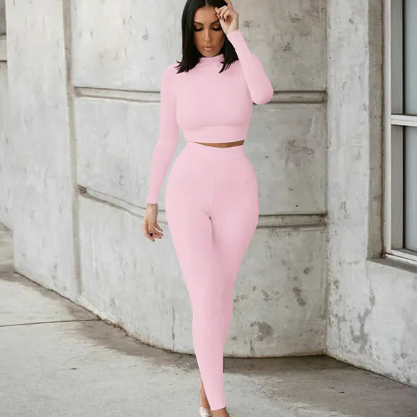 Women's Sexy Bodycon Two-Piece Set