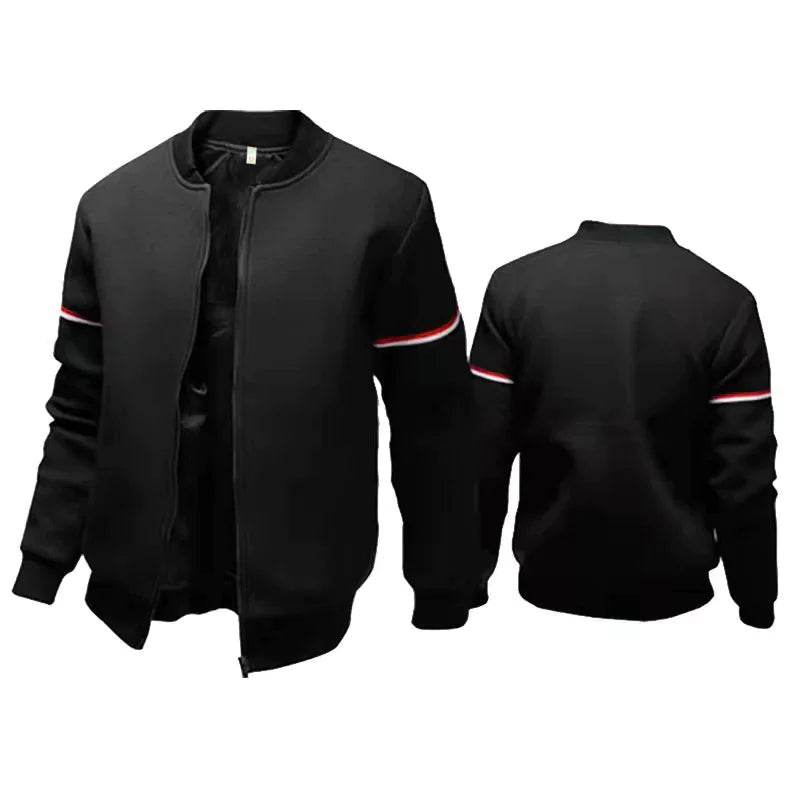 Men's Casual Bomber Sweaters