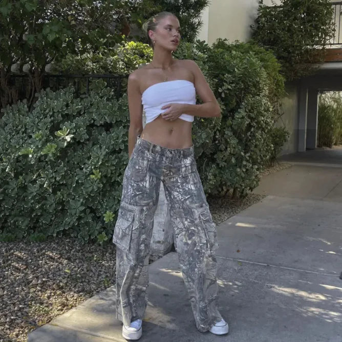 Casual Camouflage Cargo Pants