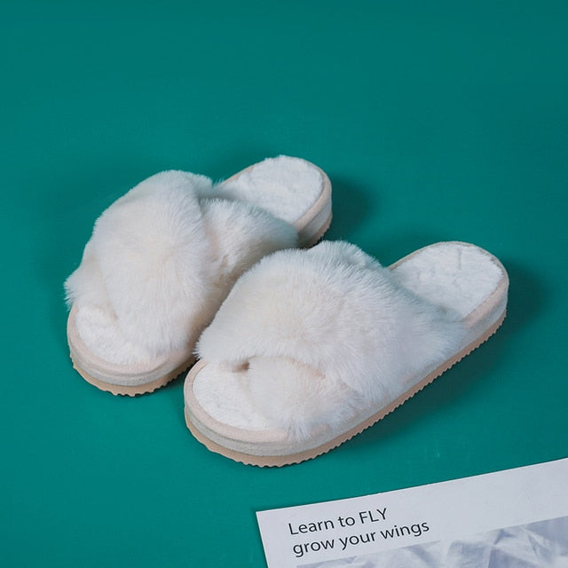 Cuddly Plush Slippers