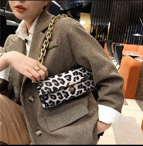 Safari Untamed Animal Print Shoulder Bag