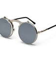 Vintage Steampunk Flip Sunglasses