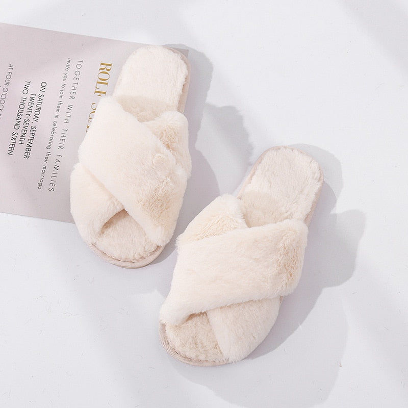 Cuddly Plush Slippers
