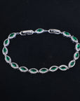 Elegant Zircon Copper Bracelet