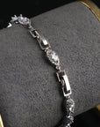 Elegant Zircon Copper Bracelet
