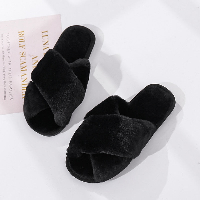 Cuddly Plush Slippers