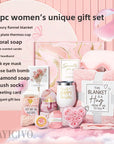 Pink Spa Gift Basket Set
