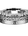 Stainless Steel Roman Bracelets