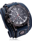 Leather watch