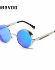 Steampunk Vintage Round Sun Glasses