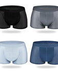 Ice Silk Breathable Mens Boxer Shorts