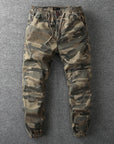 Retro Camouflage Jogger Pants for Men