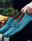 Genuine Leather Men's Loafers Driving Shoes