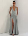 Backless dress